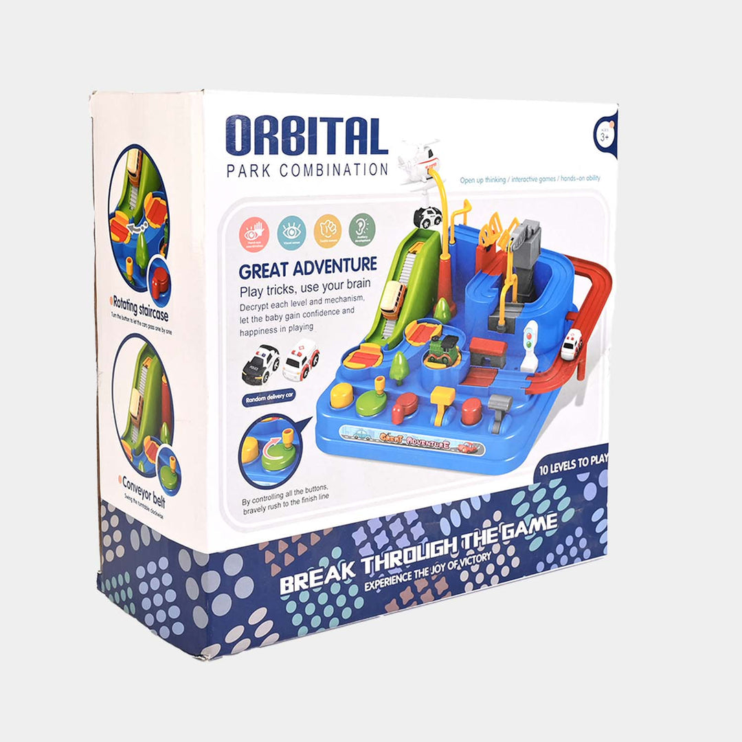 Orbital Park Combination — Interactive Car Rescue Adventure Track Set