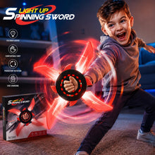 🌀 Light-Up Spinning Sword – 360° LED Rotating Toy