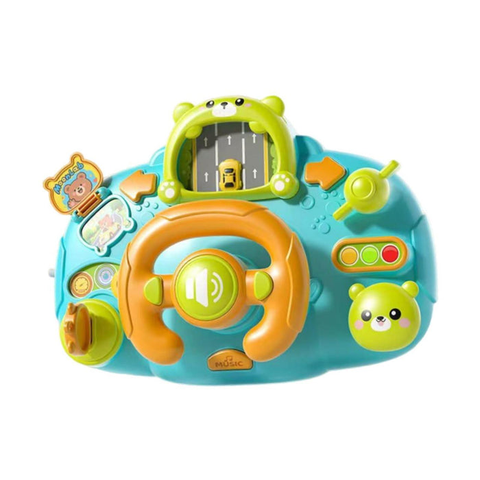 Musical Steering Wheel Toy for Kids | Multifunctional Car Driving Toy | 3+ Years