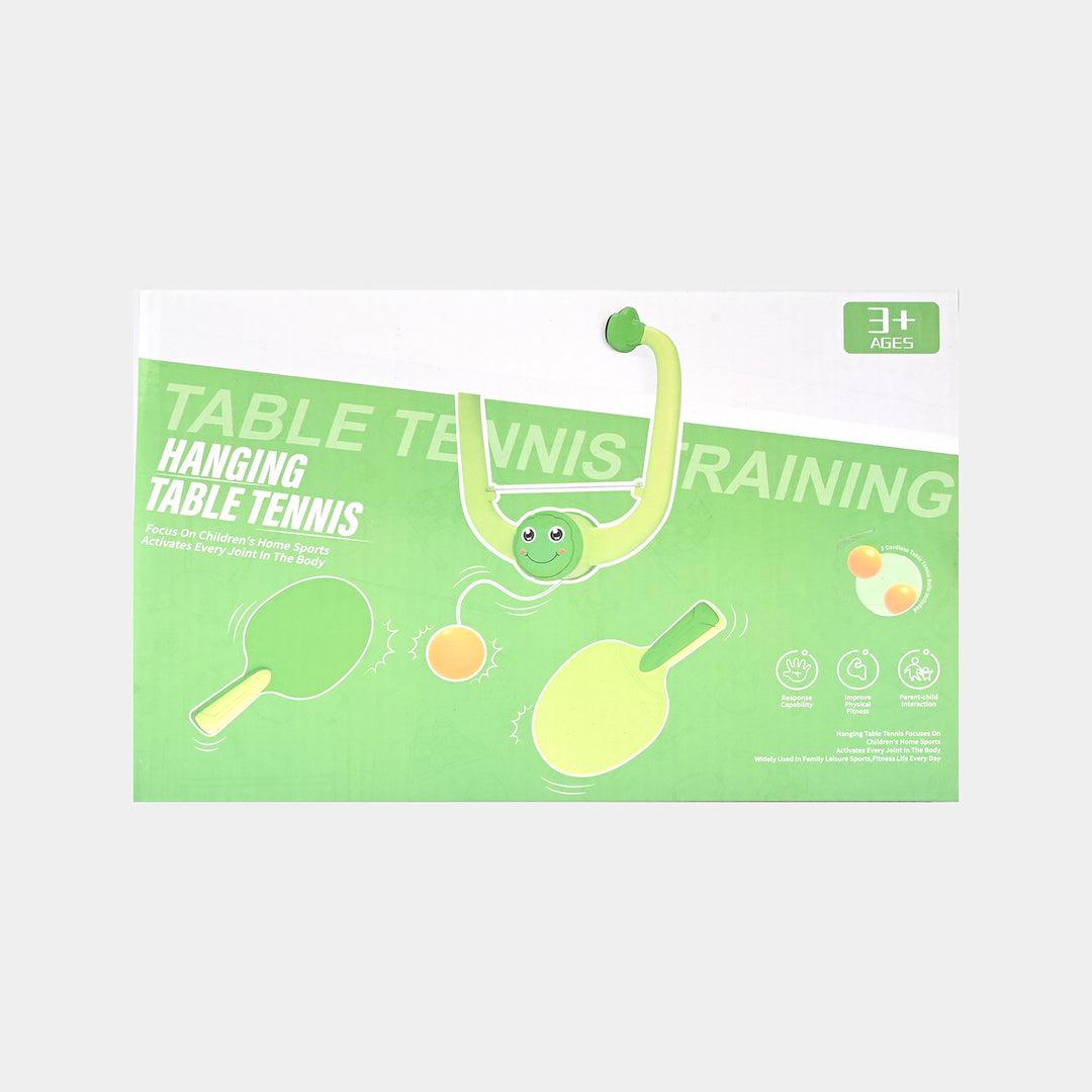 Hanging Table Tennis Game for Kids – Indoor Ping Pong Training Toy 3+