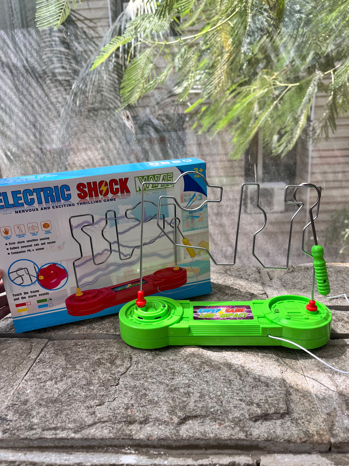 Electric Buzz Wire Maze – Concentration & Steady Hand Game
